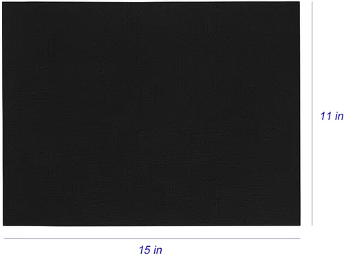 Vista 4 de Hoja de suela de goma de reparación de suela de zapato, material de reparación inferior de zapatos, 5/32 pulgadas (0.157 in) de grosor (negro)