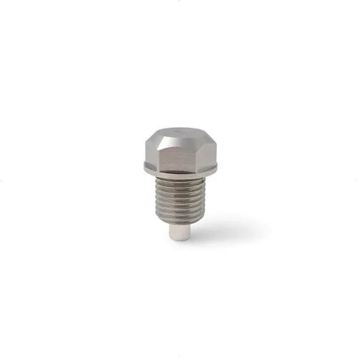 Vista 3 de Perno magnético de drenaje de aceite compatible con HONDA - Compatible con transmisión de motor ACURA - Hecho de acero inoxidable - K-MOTOR