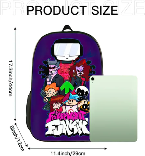 Vista 6 de HQMLHC Mochila de viaje impresa en 3D mochila ligera mochila de juego novedoso mochila diaria C3 talla única