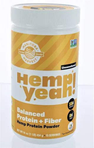 Vista 9 de Manitoba Harvest Proteína equilibrada y polvo de fibra, sin azúcar, 32 oz