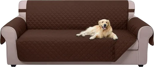 Vista 47 de U-NICE HOME Funda para sillón reclinable, reversible, con correas elásticas, resistente al agua, protege de perros y mascotas, sillón pequeño