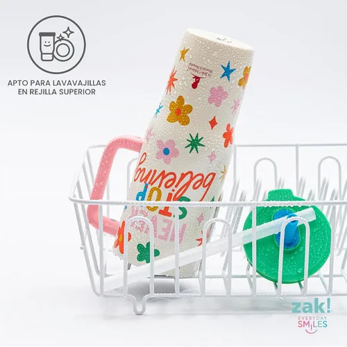 Vista 7 de Zak Designs Vaso aislado de 30 onzas que beneficia a St. Jude Never Stop