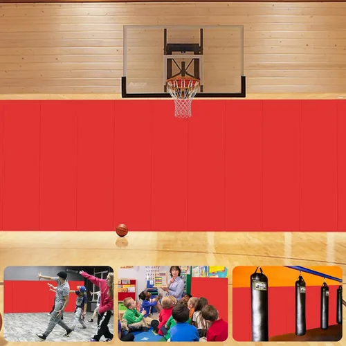 Vista 8 de Acolchado de pared para gimnasio, almohadilla de pared para niños, acolchado de pared de 2" de espesor, acolchado de pared para protección de 4