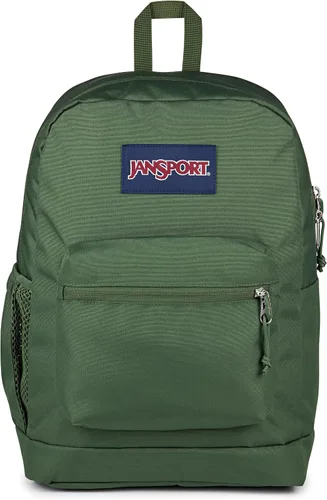 Vista 29 de JanSport Cross Town Plus - Mochila con compartimento principal grande, bolsillo lateral para botella de agua, funda acolchada para laptop de 15