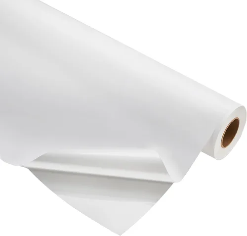 Vista 5 de FastPlot Cartel autoadhesivo extraíble de polipropileno 8 mil WP - 24" x 60FT - 2" núcleo