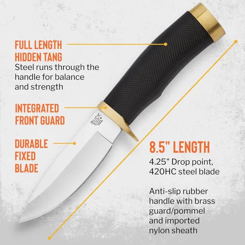 Vista 4 de Buck 692BR Vanguard Cuchillo de hoja fija.