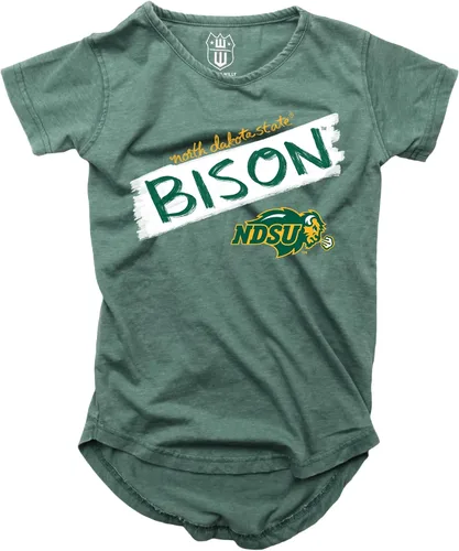 Vista 40 de Wes and Willy NCAA - Camiseta Burnout para niñas S/S