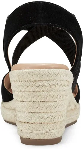 Vista 5 de Easy Spirit Meza - Sandalias de cuña para mujer