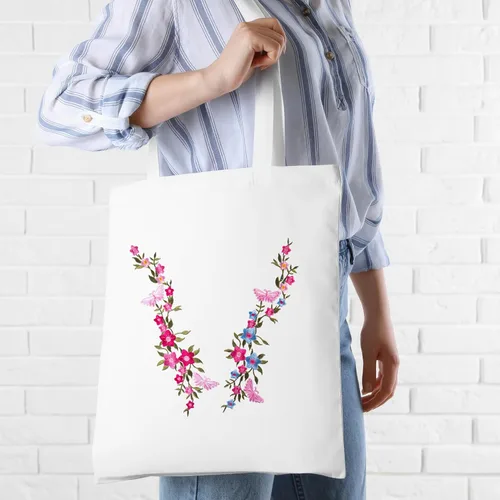 Vista 6 de CHANZET - Parches bordados de flores para planchar, 4 piezas, parches bordados de flores de mariposa, parches bordados con apliques florales