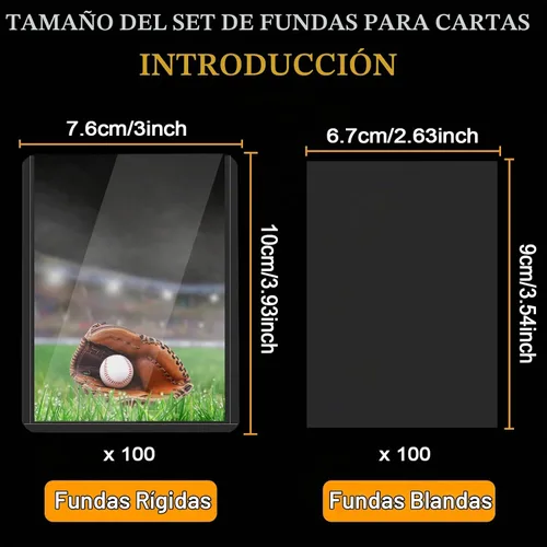 Vista 2 de Juego de fundas para tarjetas de 3 x 4 pulgadas