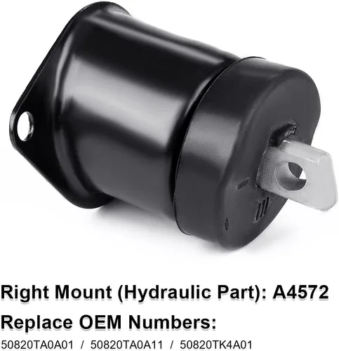 Vista 5 de JDMON 5 piezas de repuesto para motor de motor y montaje Trans para Honda Accord 2.4L 2008-2012, Acura TSX 2009-2013 (transmisión automática)