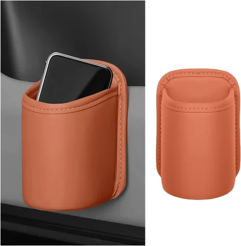 Vista 7 de Portavasos grande para puerta de automóvil, clip en el asiento del vehículo, soporte para bebidas colgante lateral, organizador de botellas de agua