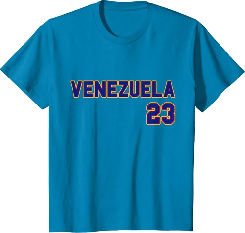 Vista 44 de Venezuela Flag Pride Bandera Venezolana Camiseta de béisbol, Blanco