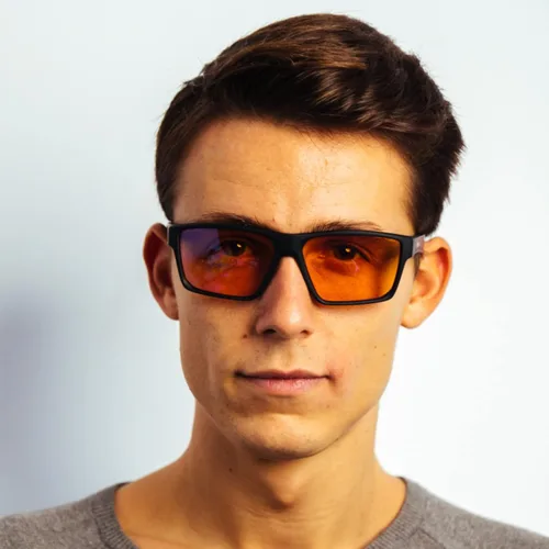 Vista 7 de Horus X • Blue Light Glasses Men Women Blue Light Blocking Glasses for Screen Anti-Fatigue Eye Migraine