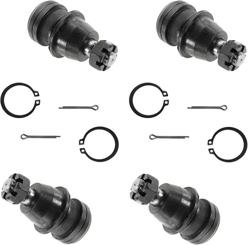 Vista 36 de TRQ Juego de juntas esféricas delanteras superior e inferior para lado del conductor y del pasajero Compatible con Acura TL 2009-2014 Acura TSX