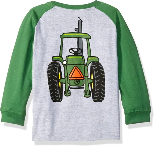 Vista 2 de John Deere Camiseta de tractor grande para niños pequeños