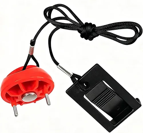 Vista 8 de OFTAITP - Llave de seguridad para caminadora compatible con cintas de correr NordicTrack, clip de seguridad magnético de repuesto para caminar