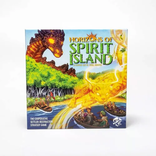 Vista 7 de Greater Than Games Horizons of Spirit Island Juego de mesa de estrategia cooperativa 1 a 3 jugadores 90+ minutos A partir de 14 años