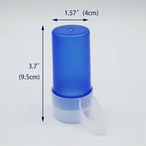 Vista 2 de Comedero automático para pájaros de 3 piezas, dispensador de agua de jaula, bebedero - accesorio para pájaros