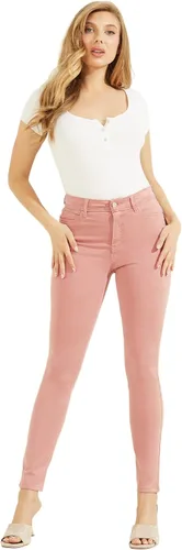 Vista 5 de GUESS Karlee Jewel Henley de manga corta para mujer