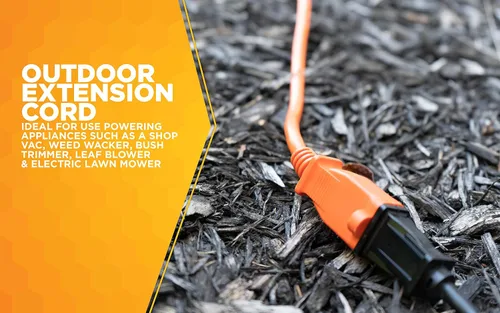Vista 5 de Woods 0723 SJTW - Extensión 16/2 de uso general, uso medio, ideal para paisajismo y alimentar electrodomésticos, revestimiento de vinilo flexible