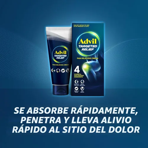 Vista 12 de Advil Targeted Relief - Crema para aliviar el dolor, hasta 8 horas de potente alivio del dolor menor de artritis, dolor en las articulaciones, dolor