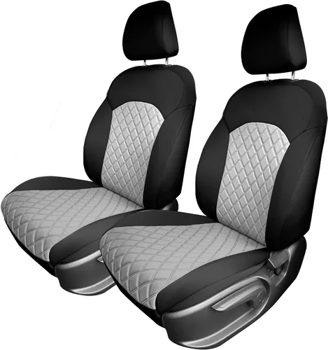 Vista 11 de FH Group Fundas de asiento de automóvil de ajuste personalizado específicamente hechas para Kia Forte 2019-2022, fundas de asiento de automóvil