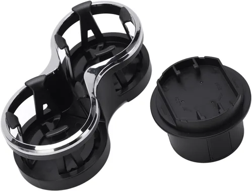 Vista 3 de Organizador de bebidas 2 en 1 Plug and Play, universal, grueso, multifunción, extensor de portavasos para latas de té con leche, cenicero