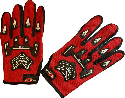 Vista 2 de MRS - Guantes para adolescentes y jóvenes, cuatrimoto, todoterreno, guantes de motocross, Go Kart, motocicleta, scooter, deportes de potencia
