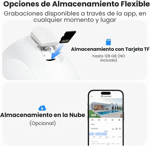 Vista 8 de GALAYOU Cámara solar inalámbrica al aire libre para seguridad en el hogar