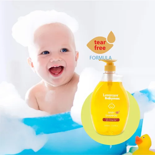 Vista 5 de Combo Lovercare Babymac Baby Soft Bath+Cabra leche y champú para bebés - 33.8 fl oz cada uno