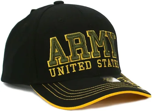 Vista 3 de Gorra de béisbol ajustable con licencia oficial del ejército de EE. UU