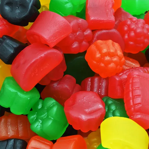 Vista 3 de Candy Retailer Giant Jujy's - Caramelo de frutas masticables (1 libra)