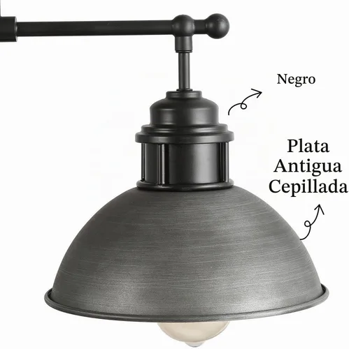Vista 5 de LOG BARN Candelabros para comedor, iluminación industrial de isla de cocina de 3 luces, lámpara colgante de mesa de billar estilo granja de 35.7
