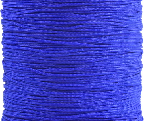 Vista 131 de KONMAY 1 rollo de cuerda de nailon de 150 yardas, trenzado de 0.016 in de nailon Shamballa Macramé/cordón de cuentas, cordón de nudo chino, cuerda