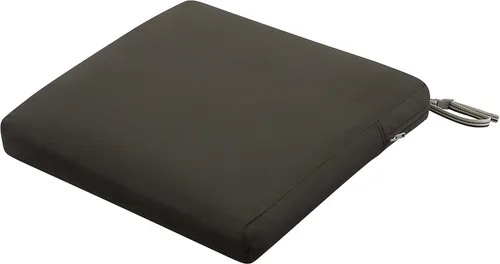 Vista 43 de Classic Accessories Ravenna - Cojín rectangular para asiento de patio, Gris topo oscuro