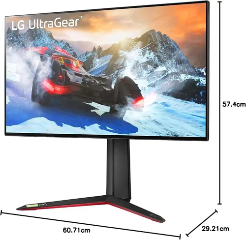 Vista 13 de LG 27GP95R-B Ultragear UHD (3840 x 2160) Monitor de juegos Nano IPS de 27 pulgadas con tiempo de respuesta de 1 ms y frecuencia de actualización