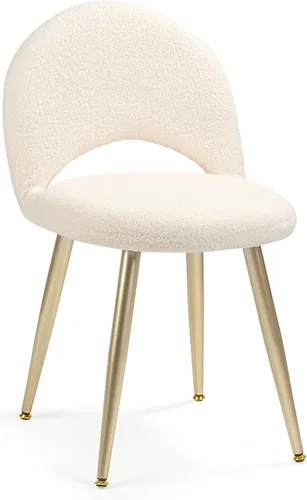 Vista 10 de Silla de tocador de terciopelo negro con respaldo pequeño, taburete de maquillaje, sillas acentuadas con botones sin ruedas, taburete de tocador