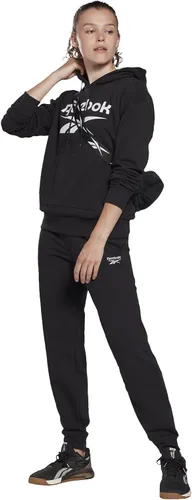 Vista 7 de Reebok Sudadera con capucha estampada Training Essentials para mujer