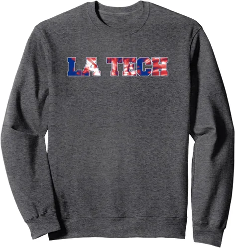 Vista 4 de Louisiana Tech Bulldogs Tie-Dye Sudadera