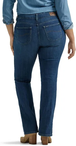 Vista 3 de Lee Legendary Pantalón de mezclilla, corte de bota, tiro medio, para mujer