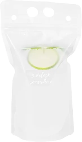 Vista 9 de Restaurantware - Etiquetas para botellas de jugo en algún lugar de 1.9 x 1 pulgada, 100 etiquetas autoadhesivas para botellas, resistentes a