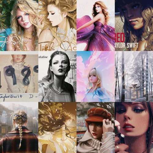 Vista 2 de JIANXIAOGUO Collar Swiftie con caja de regalo, 2 piezas de joyería con caja de regalo, regalos para fanáticos de Swifties, trajes de viaje de Eras