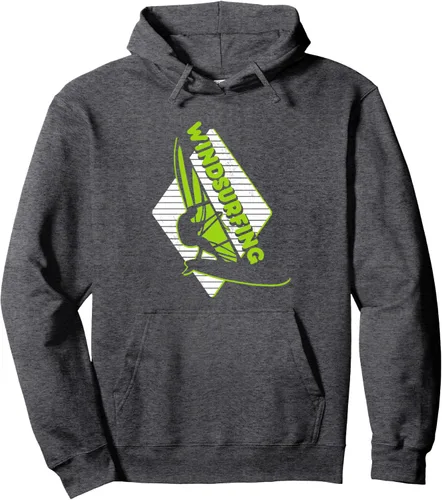 Vista 5 de Windsurf Deportes acuáticos Windsurf Sudadera con capucha Sailboard Windsurfer, Negro