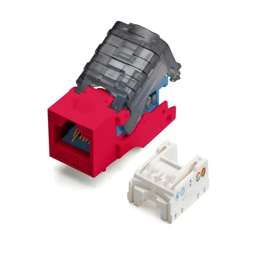 Vista 26 de TRUE CABLE Conector Keystone sin herramientas Cat5e, sin blindaje (UTP), PoE++ (4PPoE) 100W, certificación UL, verificado ETL, certificado ANSI/TIA
