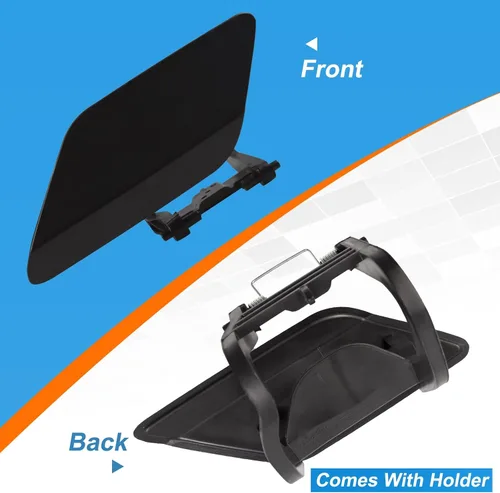 Vista 5 de Tapa de Boquilla Lavafaros del Parachoques Delantero Compatible con Mercedes Benz Clase E W212 E300 E350 E400 E550 2008 2009 2010 2011 2012 2013