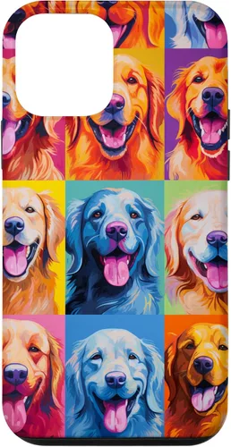 Vista 16 de Carcasa para iPhone 16 Golden Retriever Dog Owner