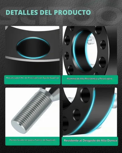 Vista 5 de SCITOO Espaciadores de rueda 5X100/5x112 a 5X100/5x112 0.787 in M14x1.5 Compatible con Volkswagen Beetle 2004-2019 Compatible con Volkswagen