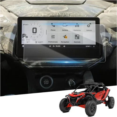 Vista 9 de 2027 Rivian R2 - Protector de pantalla tintado de 15.6 pulgadas, accesorios