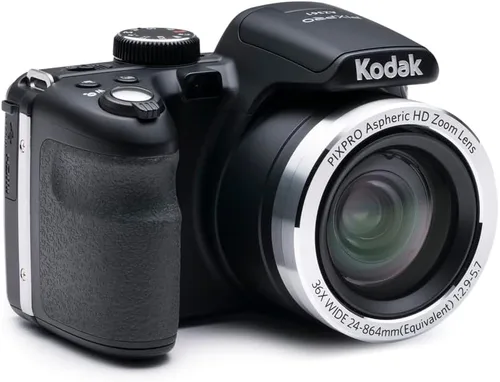 Vista 4 de Kodak PIXPRO Astro Zoom AZ361 Cámara digital de 16 MP con zoom óptico de 36X y pantalla LCD de 3" (negro)